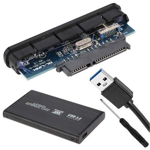 2.5'' USB-A 3.0 Harici Sata Harddisk Kutusu Alüminyum 442101