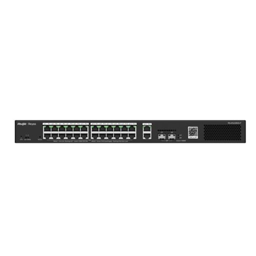 Ruijie Reyee ES228GS-P 28 Bağlantı Noktalı Gigabit Akıllı PoE Anahtarı, SFP, 370W 442111
