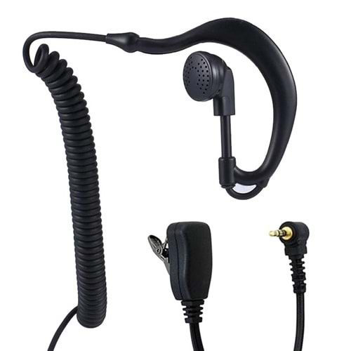 Aselsan Jd-Ehm50 Ear Hook Kulaklık Arkalıklı Mt-655c / Mt-690 / Pm-865(El Telsiz ) 530015