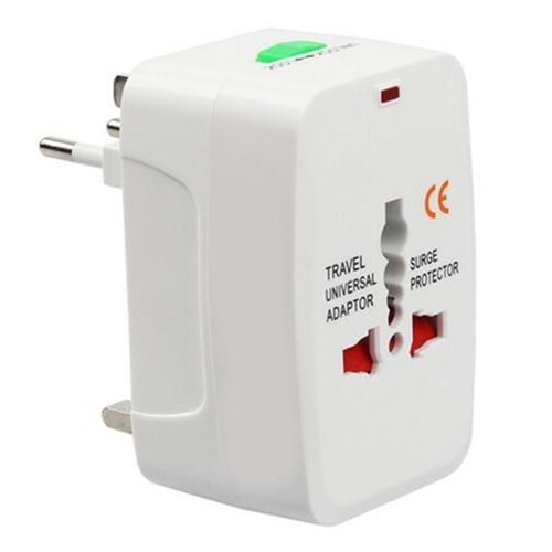 ULUSLARARASI ÜNİVERSAL AMERİKAN İNGİLİZ ALL-IN-ONE ADAPTÖR EVRENSEL PRİZ 560017