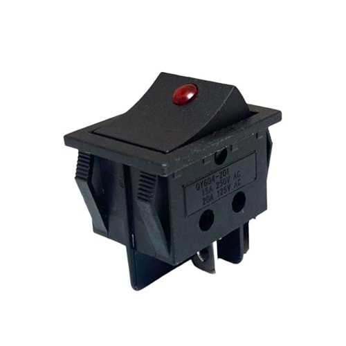 Rewel 220 Volt Geniş Nokta Işıklı On-Off Anahtar IC-104D 633113