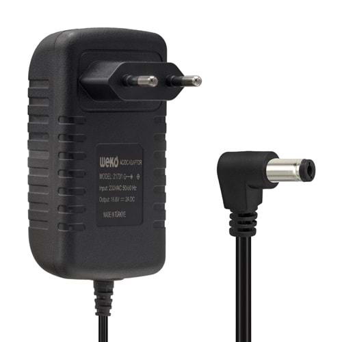 16.8 Volt - 2 Amper Ledli· Priz Tipi 5.5 2.5 Uçlu Şarj Adaptörü 664013