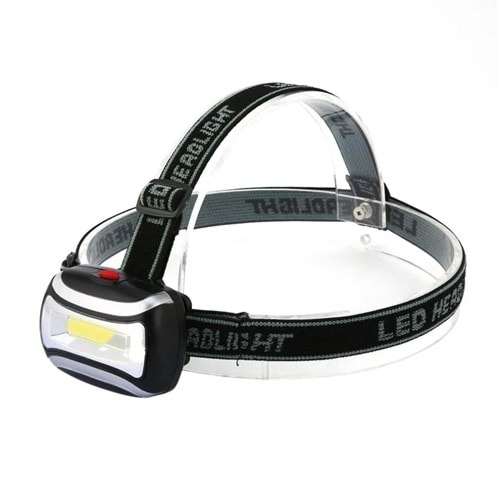Powermaster PM-1849 Cob Led 3 Modlu 90 Derece Ayarlanabilir Pilli Kafa Feneri 884128