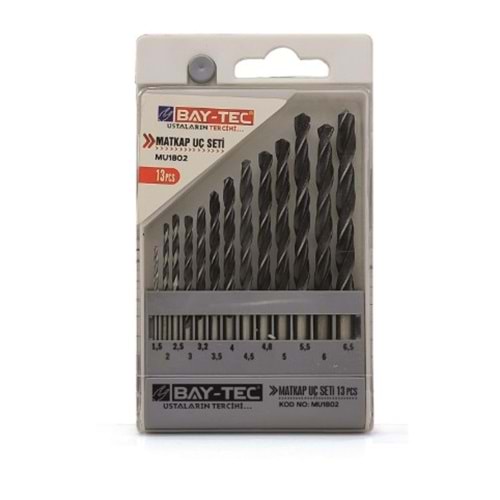 Bay-Tec Matkap Uç Seti 13 Parça MU1802 924127