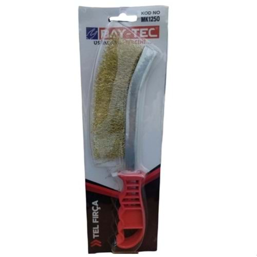 Bay tec Plastik Saplı Tel Fırça - Blisterli (Mk1250) 924134