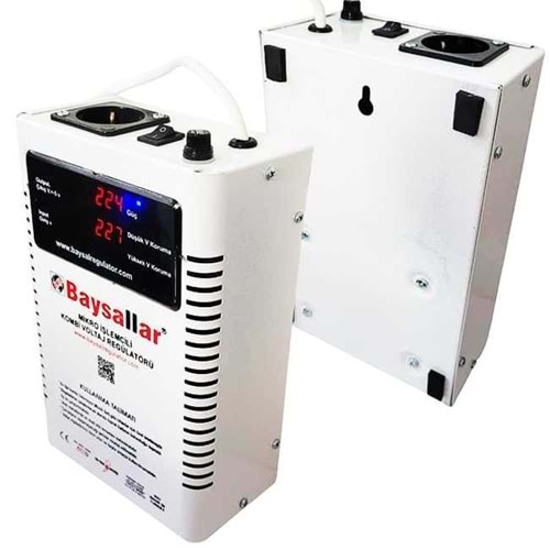 Baysallar Mikro İşlemcili 500 Va Voltaj Kombi Regülatörü 930042