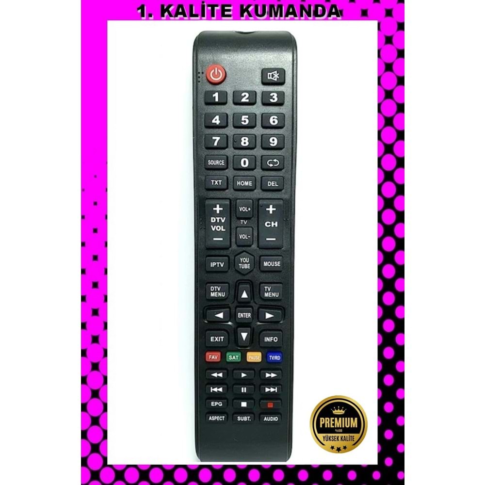 1.KALİTE KUMANDA --Mapp 1190 Redline Ip Tv Lcd-Led Tv Kumandası 125112 EA8