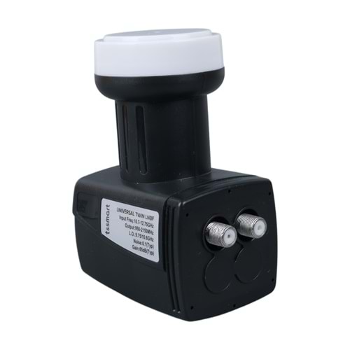 t-smart 2 Lİ LNB (Twin LNB) FullHD 4K Uyumlu 140058
