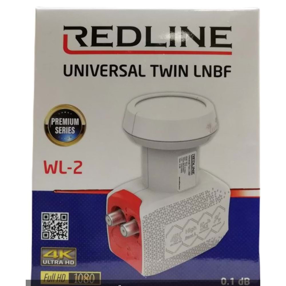 REDLİNE WL-2 İKİ ÇIKIŞLI LNB 2 Lİ LNB 4K UYUMLU