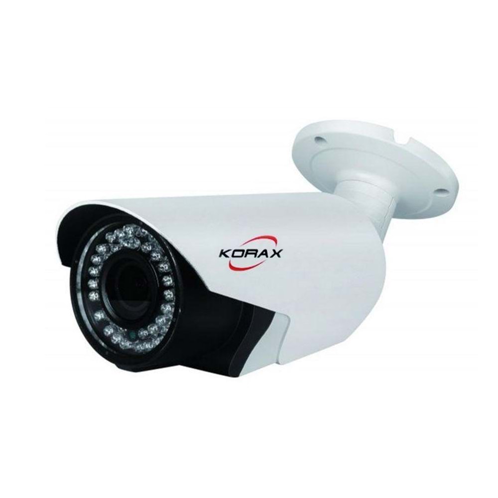 KORAX HİTECH HT-8300V BULLET METAL KASA 2 mp gece görüşlü AHD Kamera VARİFOCAL 231165