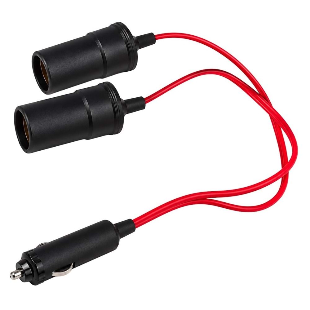 Oto Çakmak Fişi Çoklayıcı 12V-24V Uyumlu PM-4702 2'li 249103