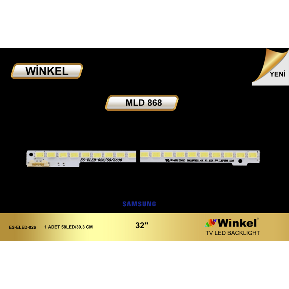 Samsung Slim Led Bar 32 inç 39,3cm 58 Ledli Tv Led Bar 284387-Y3
