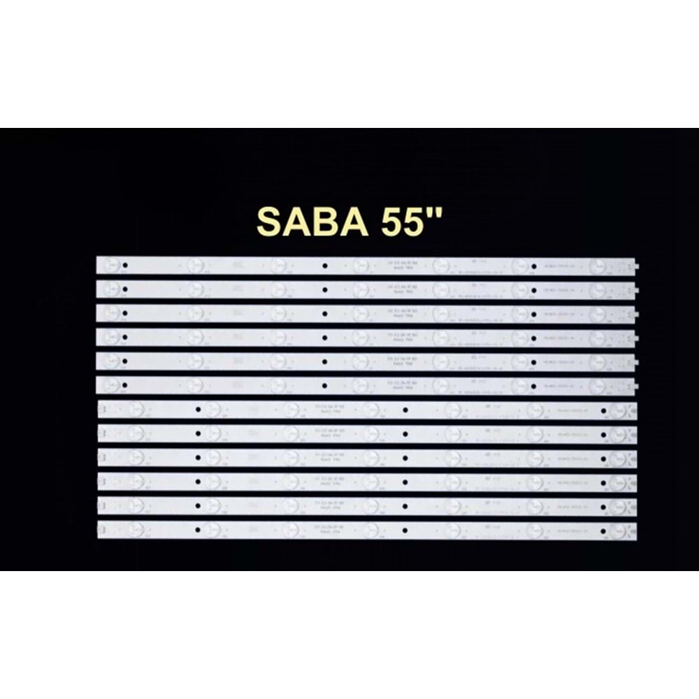 Saba Tv LED BAR 55 inç 12 Li Takım 6 X 54,2 CM R/7 Mercek 6 X 54,3 CM L/7 Mercek 284528 - P13