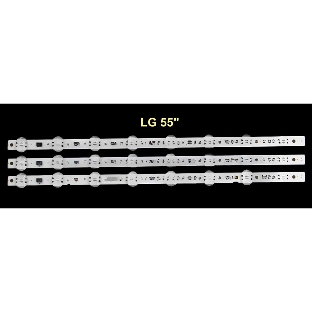 TV LEDBAR - Uyumlu modeller LG Tv LED BAR 55 inç 3 Lü Takım 3 X 59,8 CM 8 Mercek 284620- S18