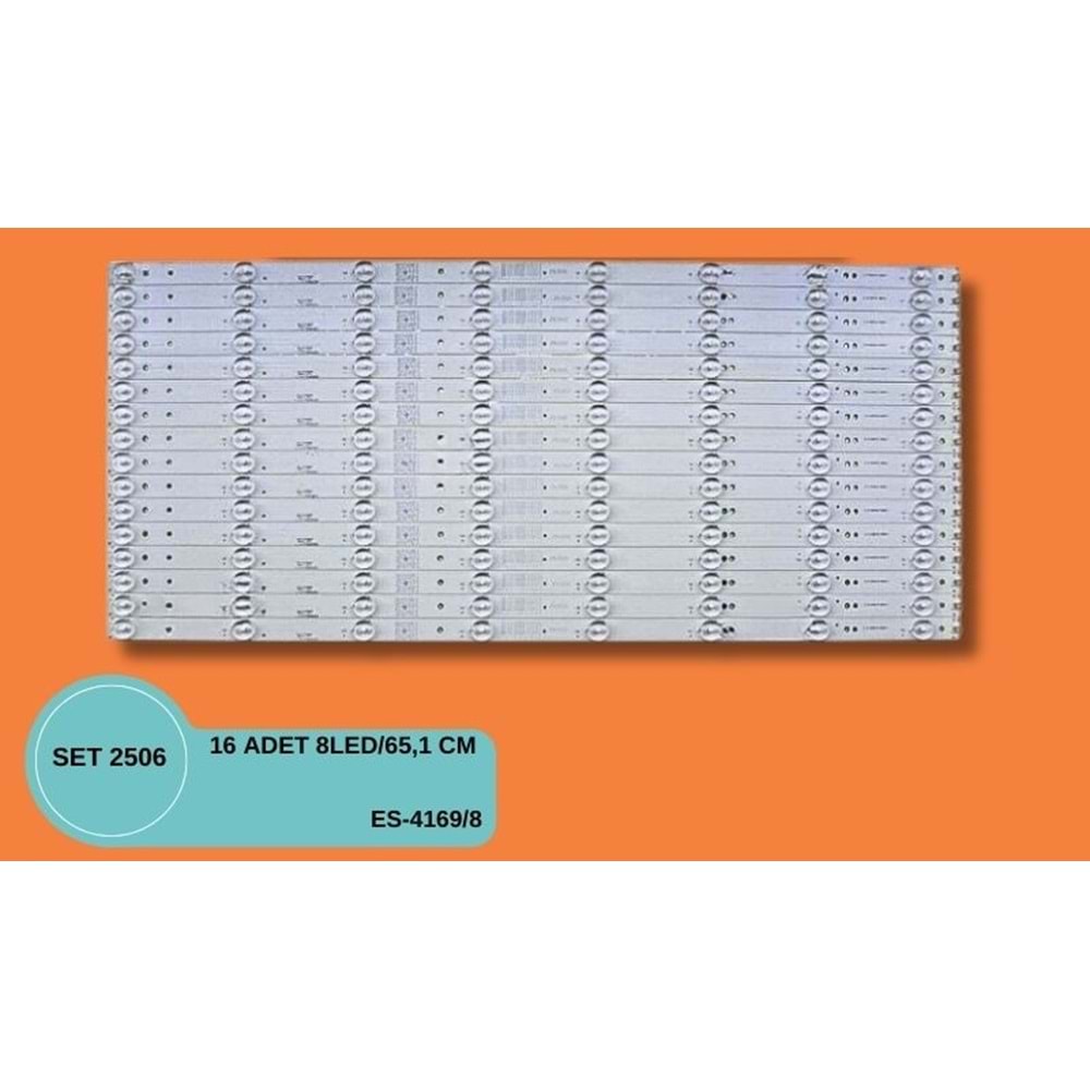 TV LEDBAR - Uyumlu modeller Awox Tv LED BAR 65 inç 16 Lı Takım 65,1 CM 8 Mercek 284631-Ş3 284631-Ş3