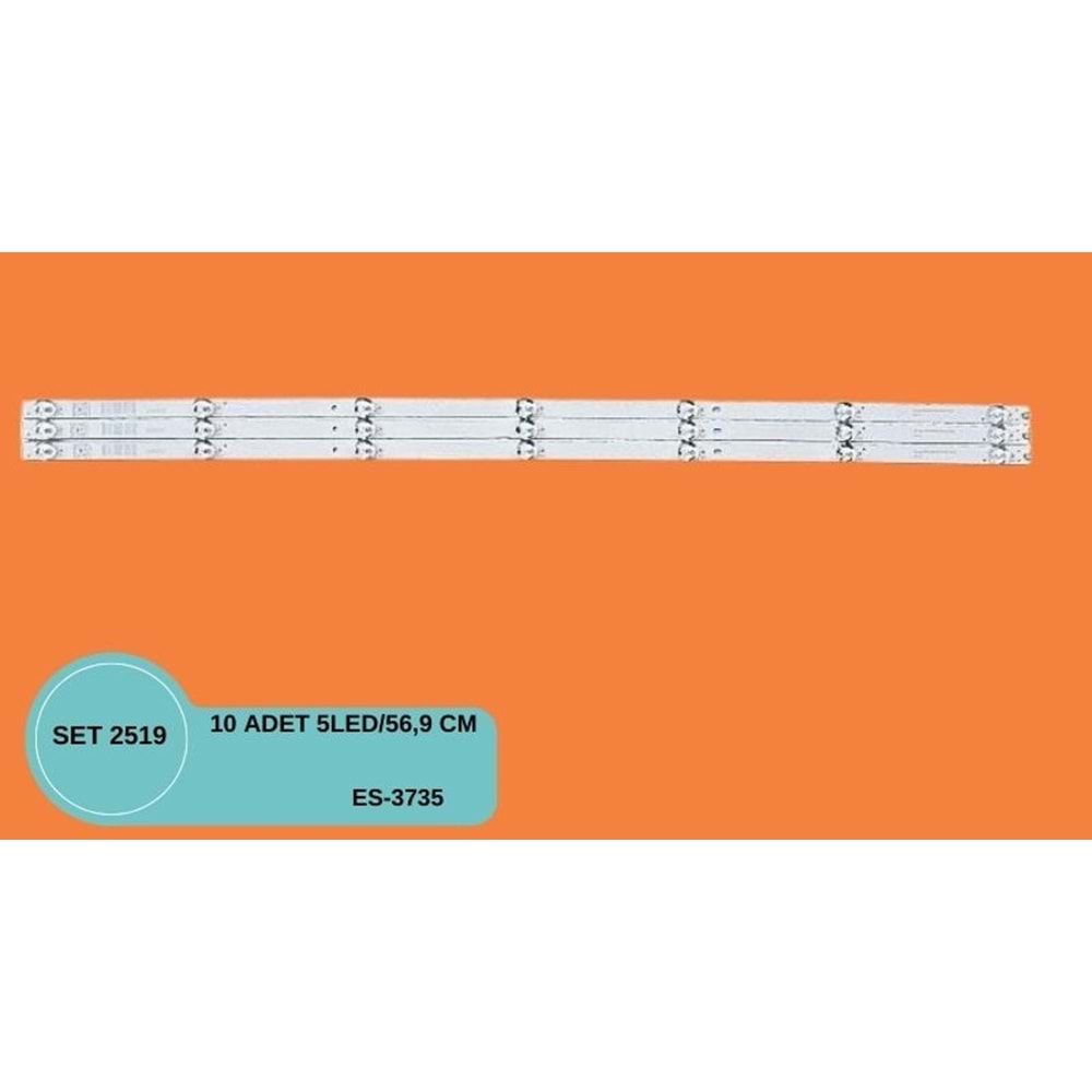 TV LEDBAR - Uyumlu modeller Arçelik Tv LED BAR 40 inç 3 Lü Takım 77,2 CM 7 Mercek 284634-Ş5