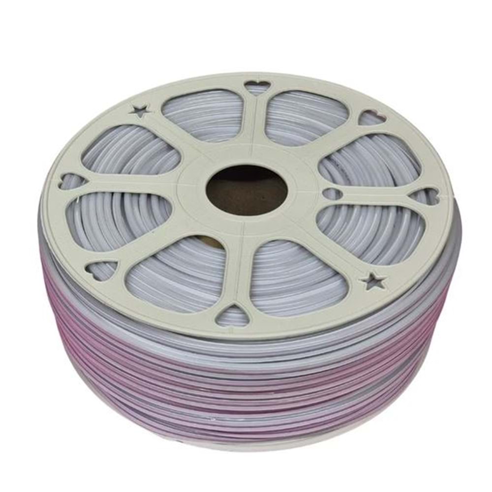 1 METRE BEYAZ IŞIK Higtek 220 VOLT 8MM İÇ VE DIŞ MEKAN UYUMLU ŞERİT LED