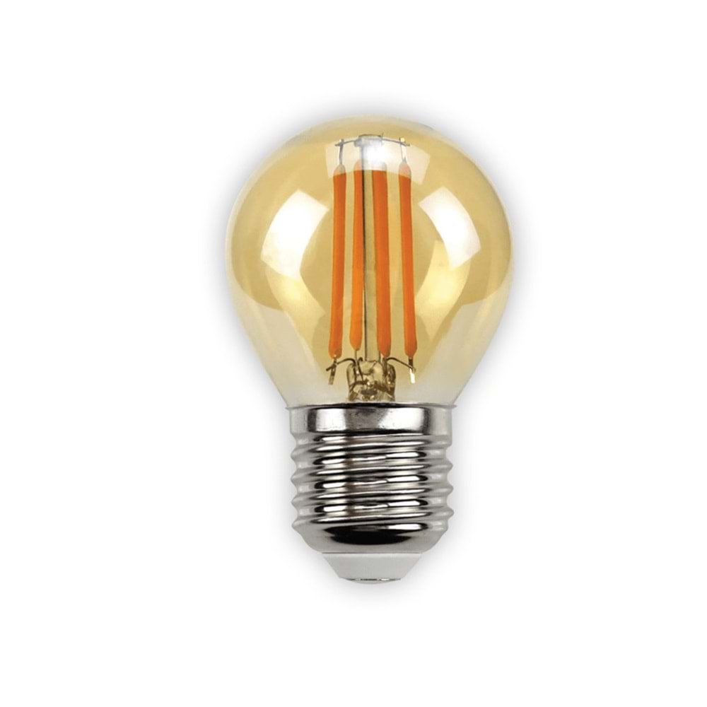 Rutter 4W RT-11103 Rustik Led Ampul G45 4 W AMBER 380LM 2300K E27 333160