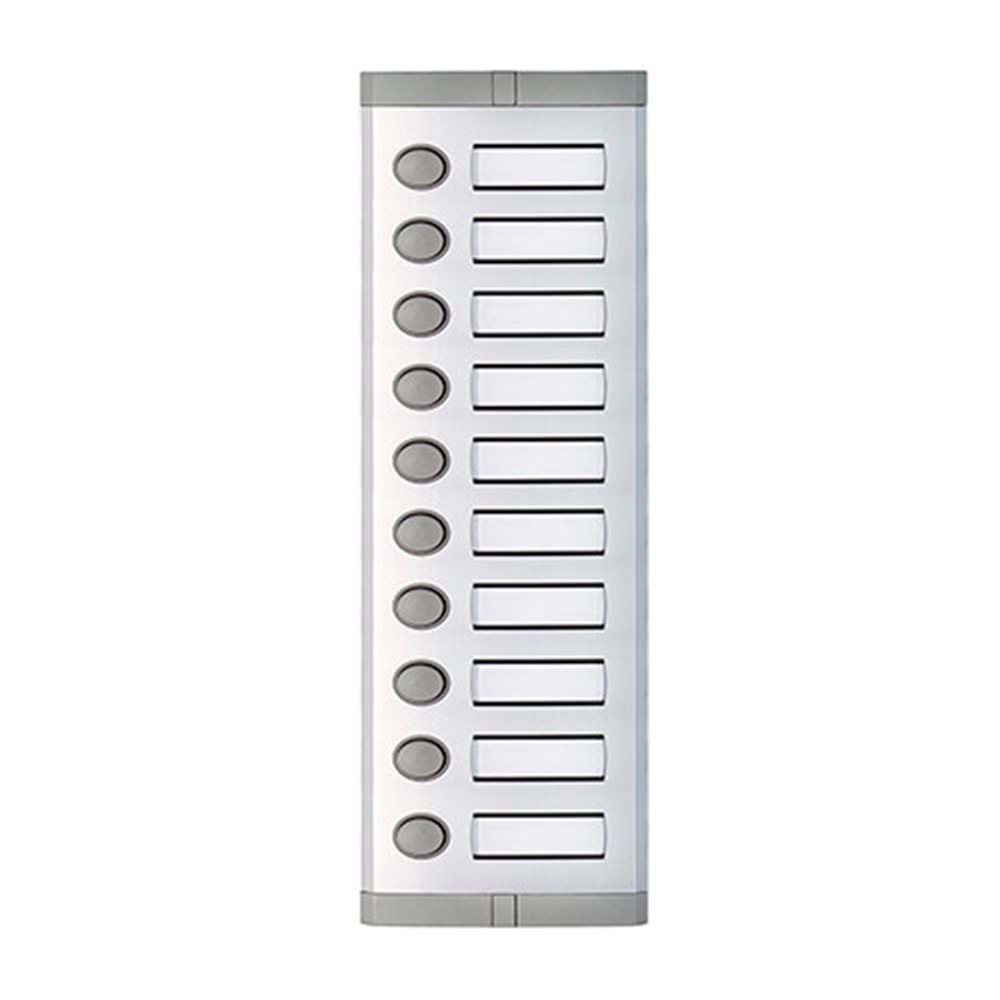 ONLU (10) LÜKS ALÜMİNYUM ZİL BUTONU 344104