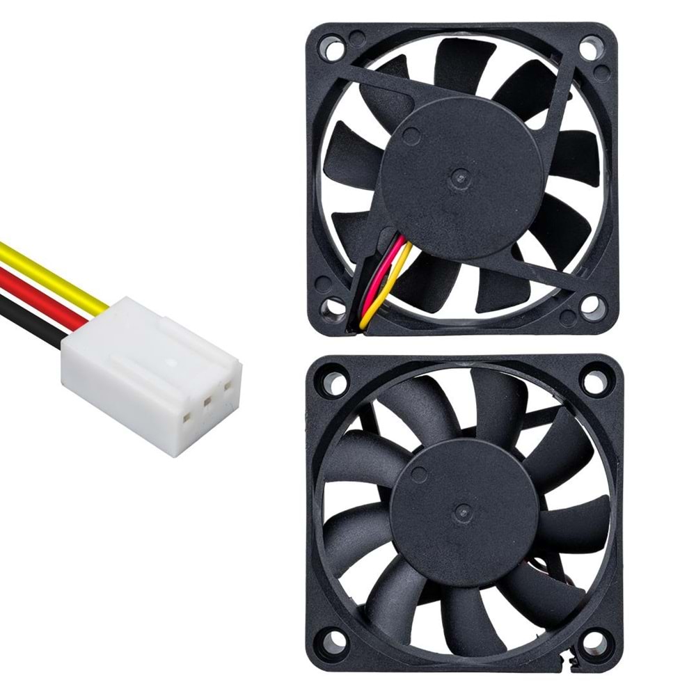 REWEL PM-7766 Fırçasız DC Fan 70x70x15mm 12 Volt 3 Pin (Seri 1) 441052