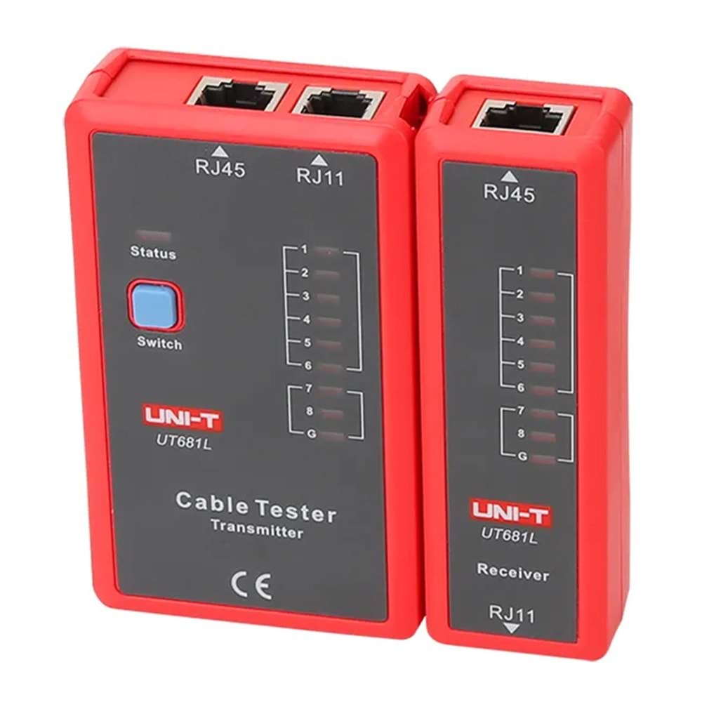 Unit UT681L Network Kablo Test Cihaz Rj45 / Rj11 640054